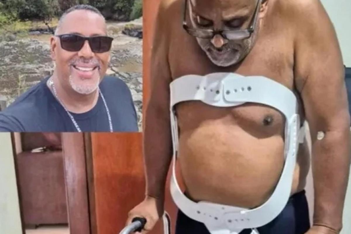 Márcio, que trabalhou durante anos no transporte de passageiros pela Prefeitura, está em tratamento contra mieloma múltiplo e enfrenta dificuldades para se locomover