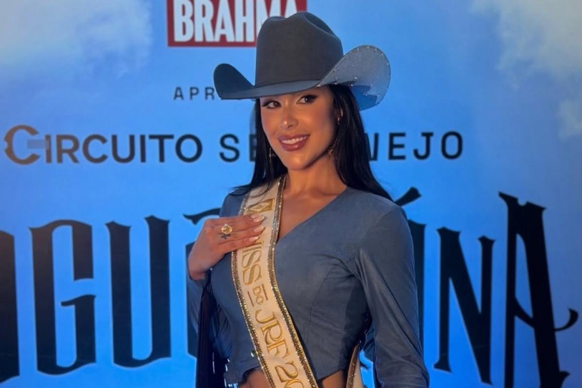 Gabrielly Vieira conquistou o título durante o Concurso Rainha Jaguariúna Rodeo Festival