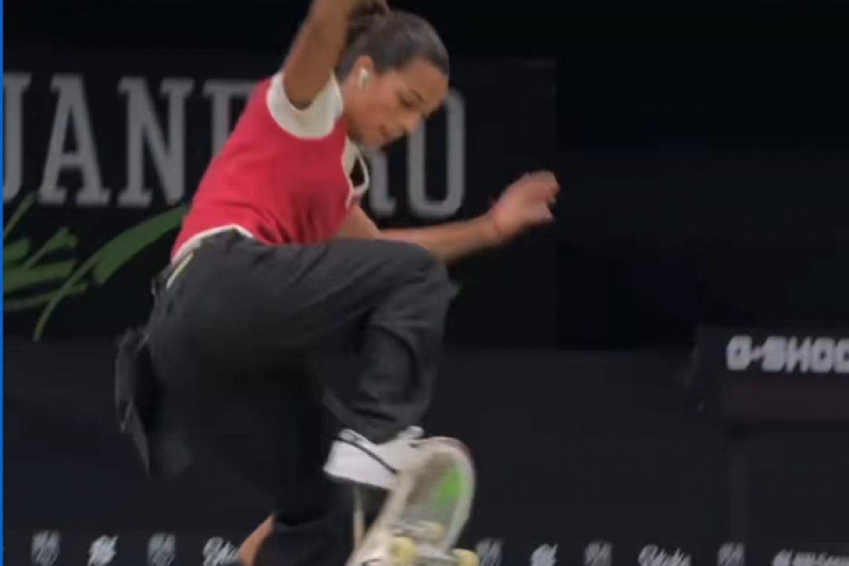 Rayssa Leal é campeã da etapa da SLS no Rio de Janeiro, no Maracanãzinho.