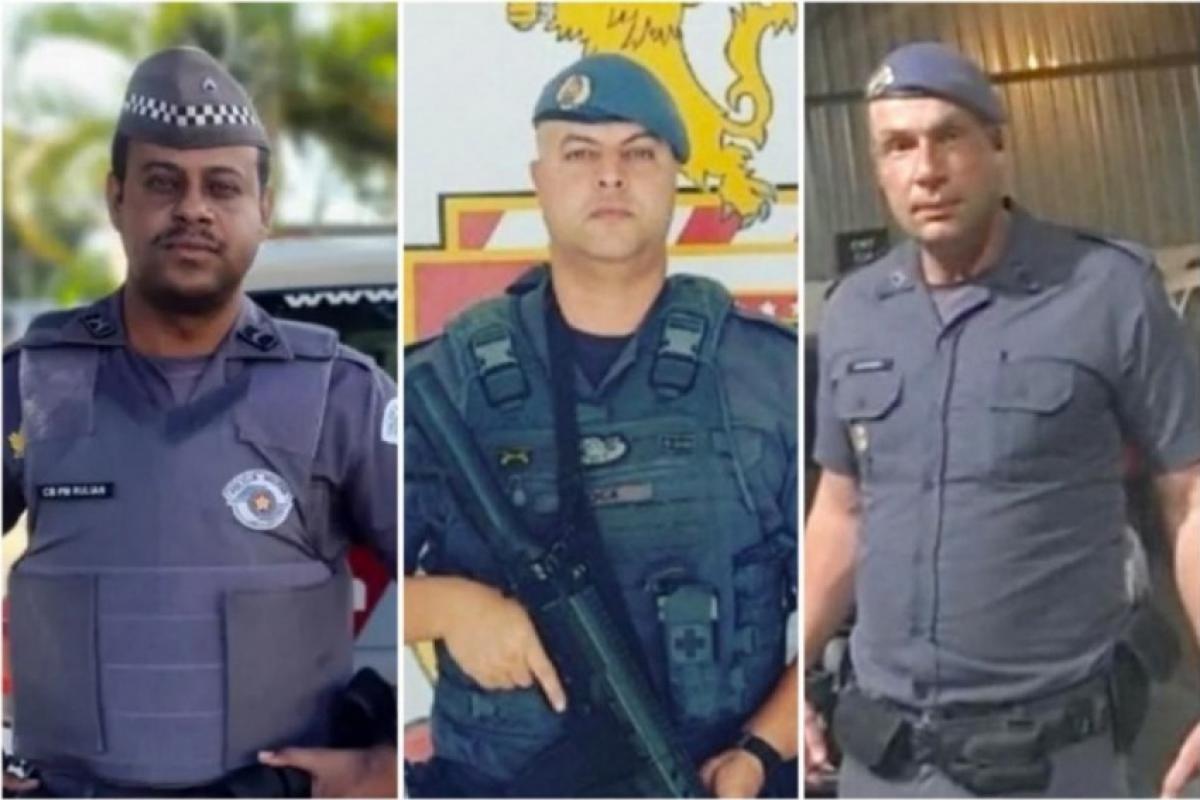 Rullian Ricardo, Francisco Carlos Laroca Junior e Fabiano Rizzo