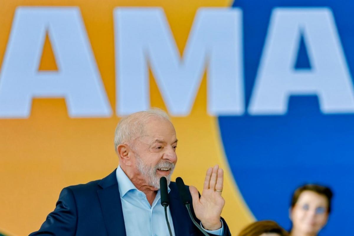 Presidente Lula, durante cerimônia nesta terça-feira