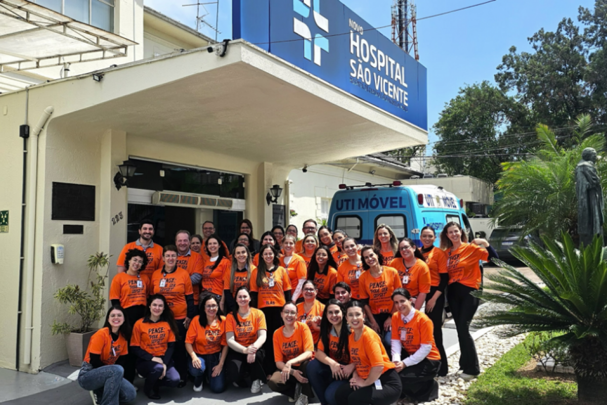 Capacitação no HSV reuniu equipes médica e multidisciplinar para abordar o reconhecimento precoce da sepse