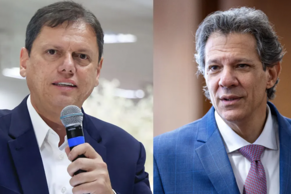 No primeiro cenário estimulado, a Quaest apresenta ao eleitor os nomes de Carlos Machado, Fernando Haddad, Izadora Dias, Tarcísio, Vera Lúcia e Vivian Mendes.