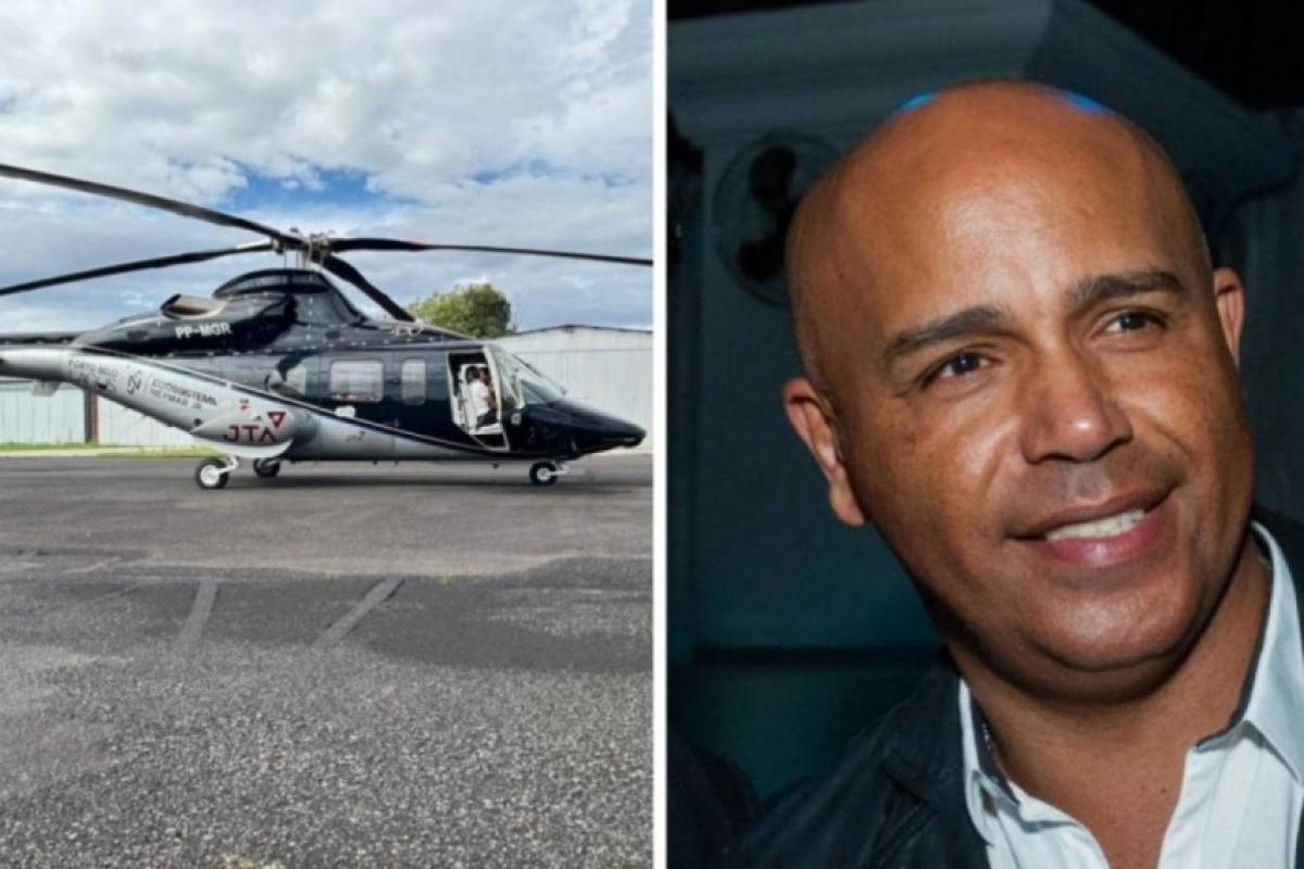 Helicóptero desaparecido em SC e o cantor Rick, que estaria na aeronave