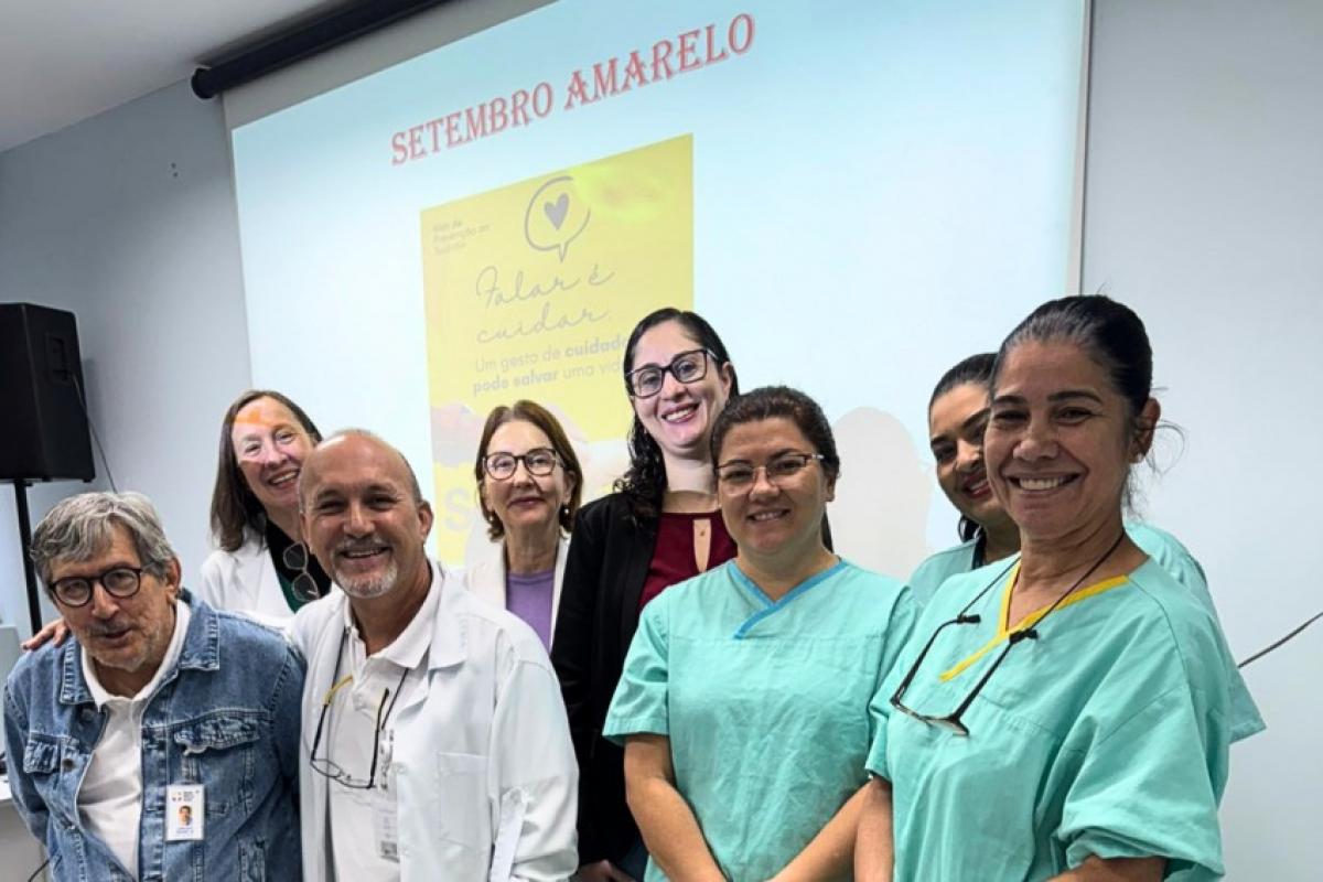 Rede Mário Gatti terá ações de prevenção ao suicídio com música, mensagens, pintura e atividades de valorização da vida.
