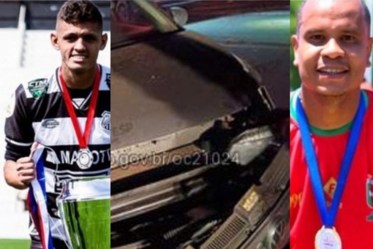 Gabriel Alves de Lima, conhecido como Oreia, e Carlos Alberto da Silva Carneiro, o Betinho, morreram após o acidente 
