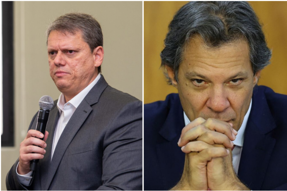 Pesquisa Atlas/Estadão coloca Tarcísio de Freitas com 51,1% das intenções de voto para o governo de São Paulo, contra 39,9% de Fernando Haddad.