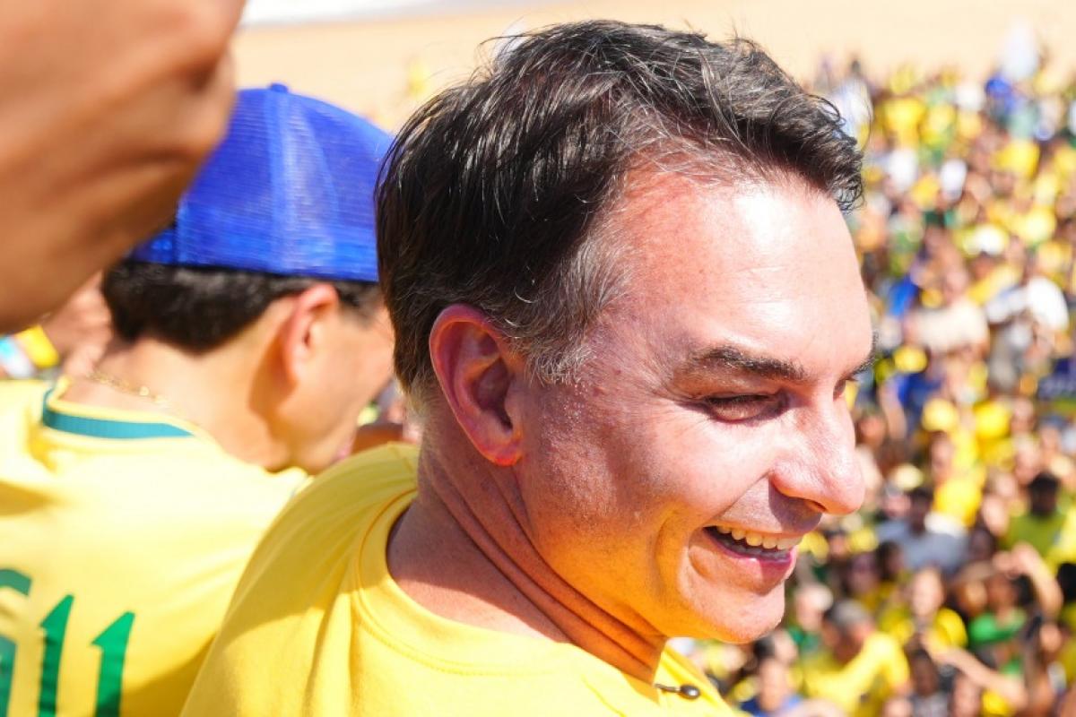 Flávio Bolsonaro, candidato a presidente