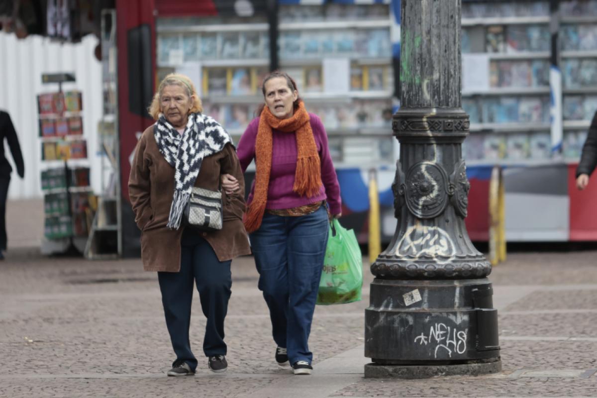 As temperaturas baixas devem permanecer nesta segunda-feira e nos próximos dias.