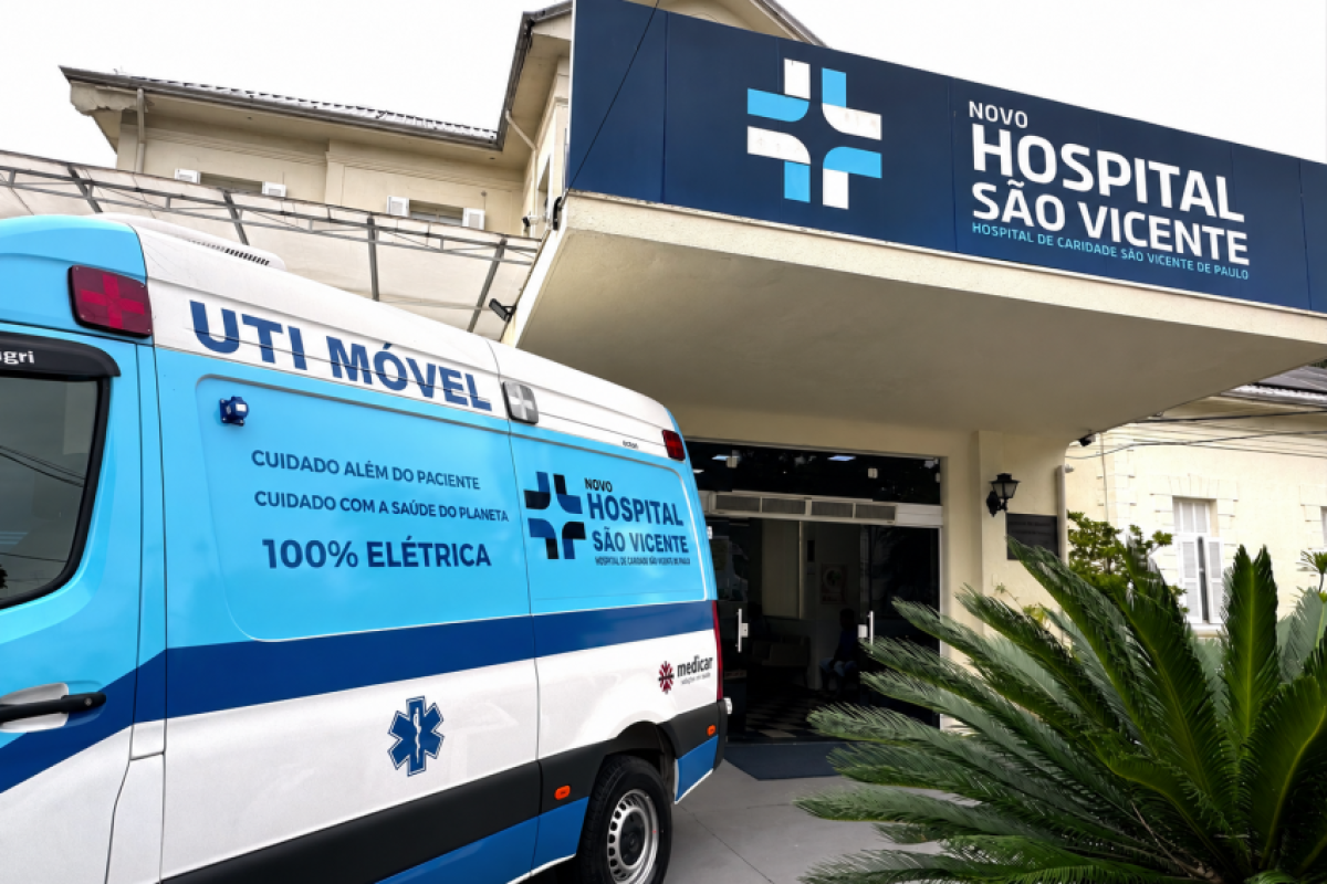 Novo veículo coloca o HSV entre as instituições SUS pioneiras no Estado e une tecnologia, sustentabilidade e economia à assistência