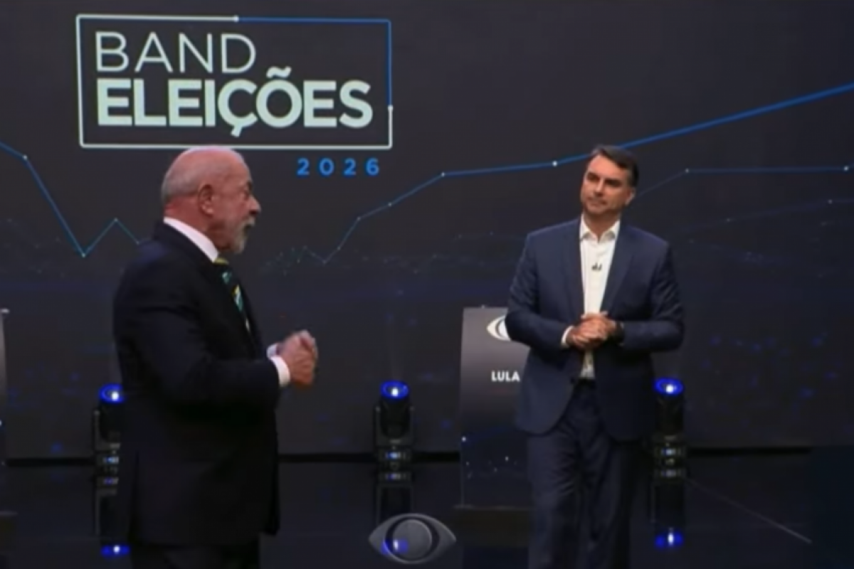 Este foi o primeiro embate cara a cara entre os dois na televisão desde o início da campanha. 