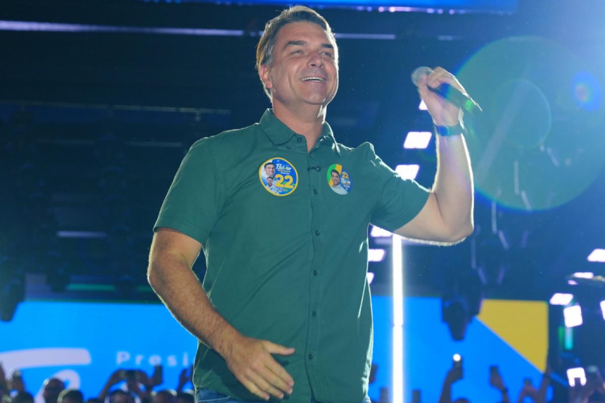 Flávio Bolsonaro, candidato do PL à Presidência