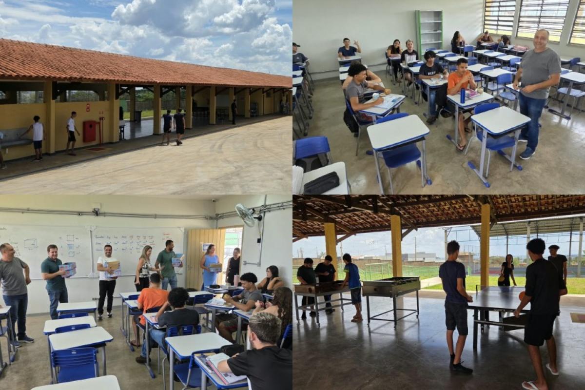 Escola do bairro Alto da Boa Vista operando em Restinga 