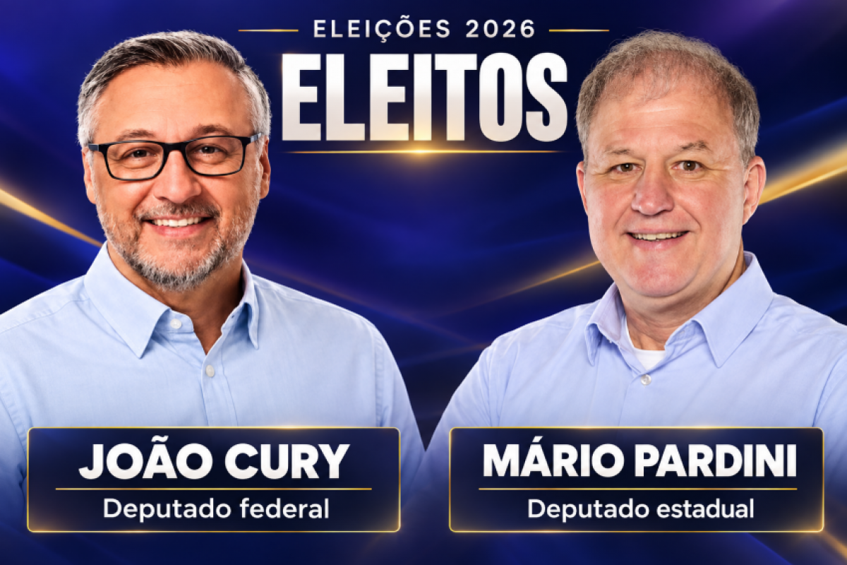 Botucatu elege Mário Pardini para deputado estadual e João Cury para deputado federal