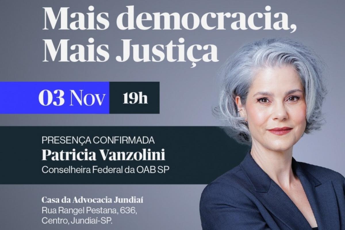 O evento terá como temas a reforma no Judiciário e as Diretas Já na OAB NacionalO evento terá como temas a reforma no Judiciário e as Diretas Já na OAB Nacional