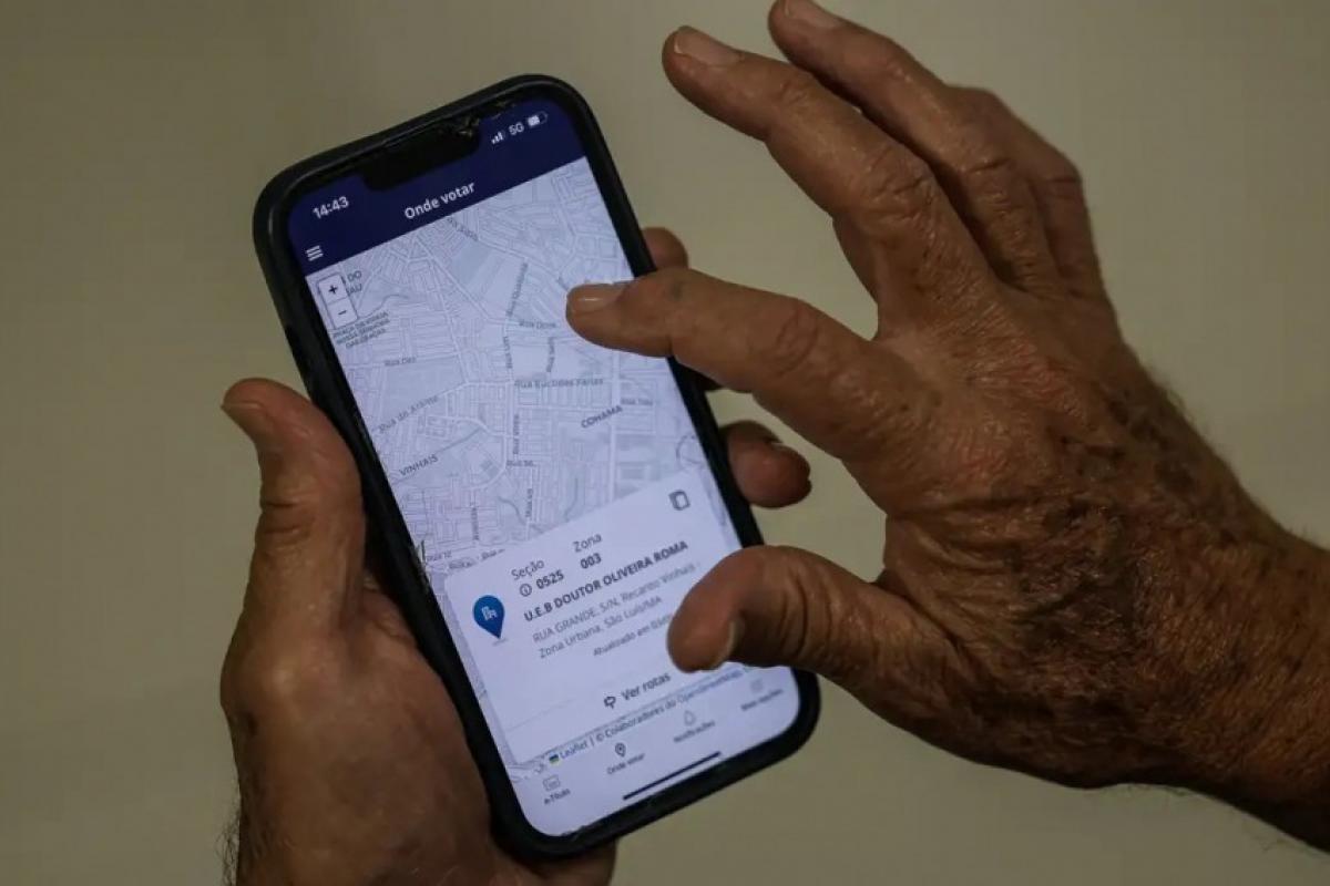 Consulta ao local de votação pelo e-Título