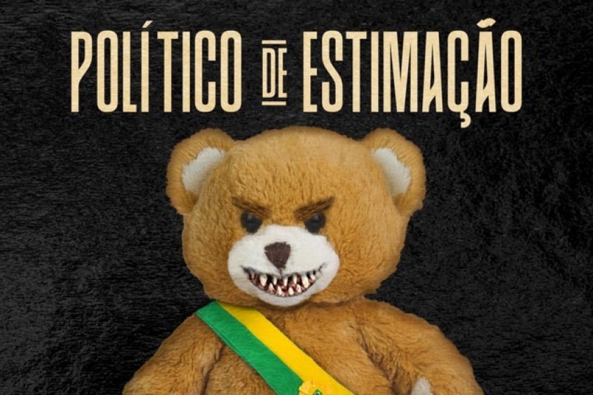 Capa do álbum 'Político de Estimação', do grupo Detonautas