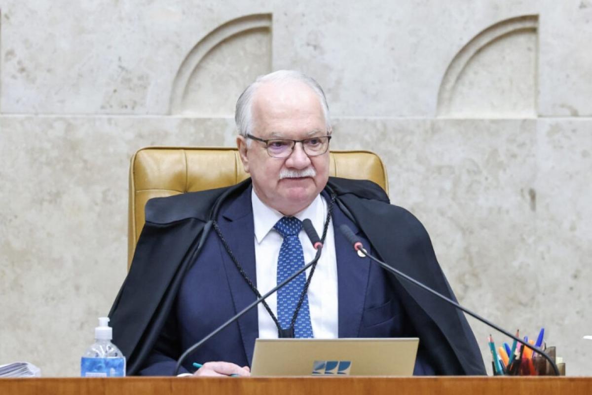 O presidente do STF (Supremo Tribunal Federal), Edson Fachin